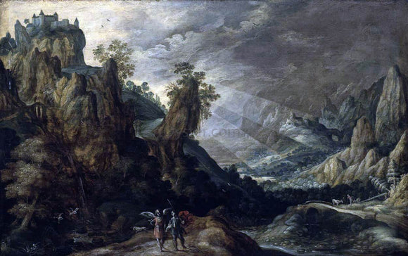  Kerstiaen Keuninck Landscape with Tobias and the Angel - Art Print