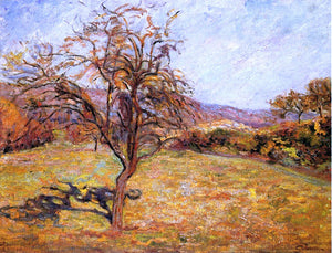  Armand Guillaumin Landscape with Tree - Art Print