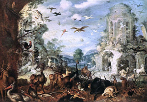 Roelandt Jacobszoon Savery Landscapes with Wild Beasts - Art Print