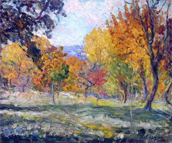  Henri Lebasque Landscape with trees - Art Print