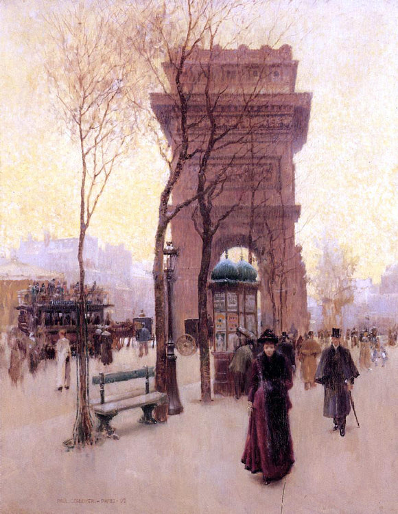  Thomas Cromwel Corner L'Arc de Triumphe de l'Etoile - Art Print