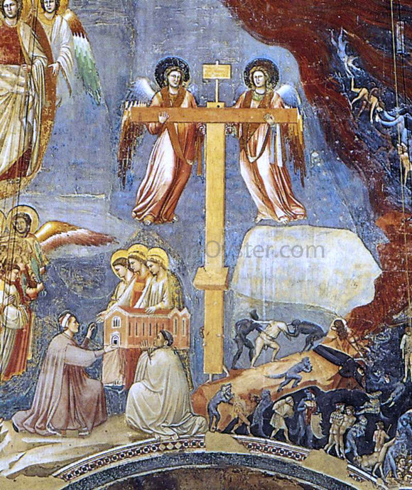  Giotto Di Bondone Last Judgment (detail 10) (Cappella Scrovegni (Arena Chapel), Padua) - Art Print