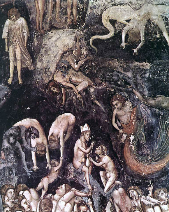  Giotto Di Bondone Last Judgment (detail 18) (Cappella Scrovegni (Arena Chapel), Padua) - Art Print