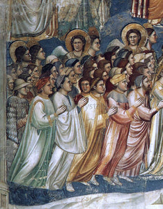  Giotto Di Bondone Last Judgment (detail 7) (Cappella Scrovegni (Arena Chapel), Padua) - Art Print