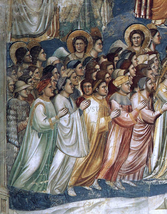  Giotto Di Bondone Last Judgment (detail 7) (Cappella Scrovegni (Arena Chapel), Padua) - Art Print