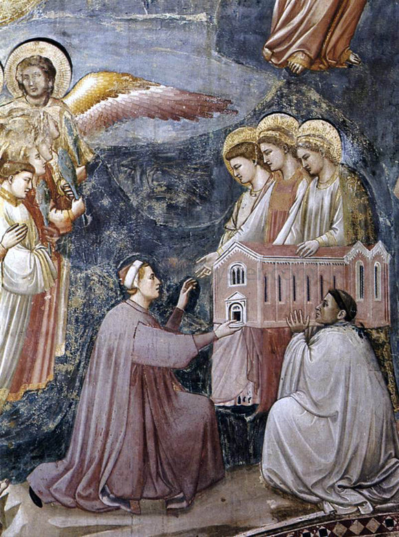  Giotto Di Bondone Last Judgment (detail 9) (Cappella Scrovegni (Arena Chapel), Padua) - Art Print