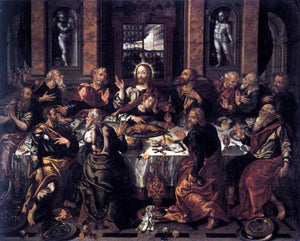  Alonso Vazquez Last Supper - Art Print