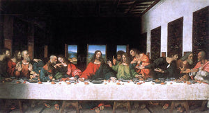  Leonardo Da Vinci Last Supper - Art Print