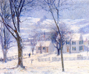  Robert Vonnoh Late for School - Art Print