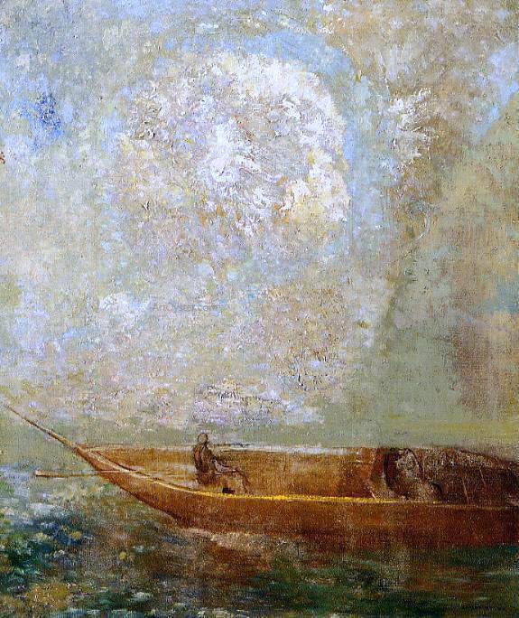  Odilon Redon Le Barque - Art Print