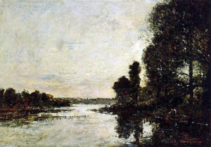  Eugene-Louis Boudin Le bras de mar de Karoulle, Hopital Camfrout - Art Print
