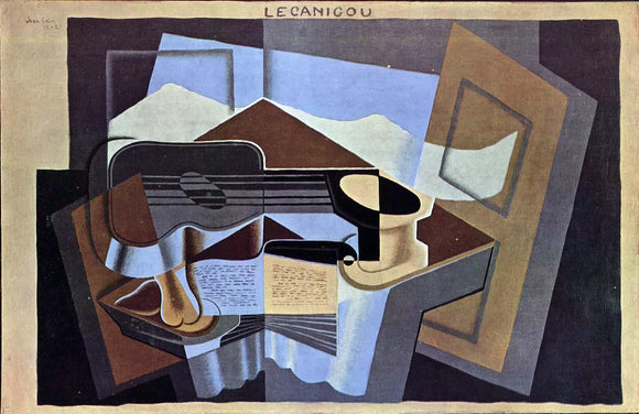  Juan Gris Le Canigou - Art Print