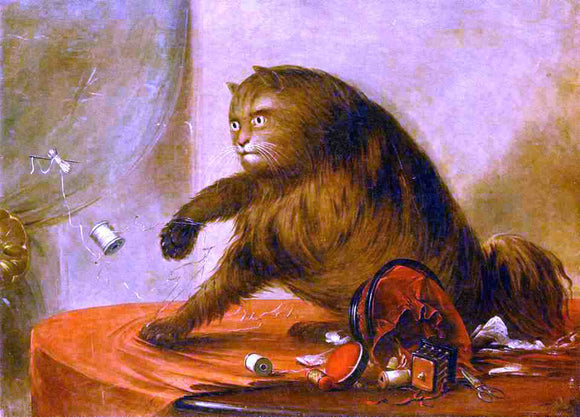  George Catlin Le Chat d Ostend - Art Print