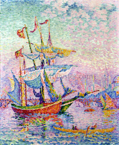  Paul Signac Le Corne d'Or, Le Pont - Art Print