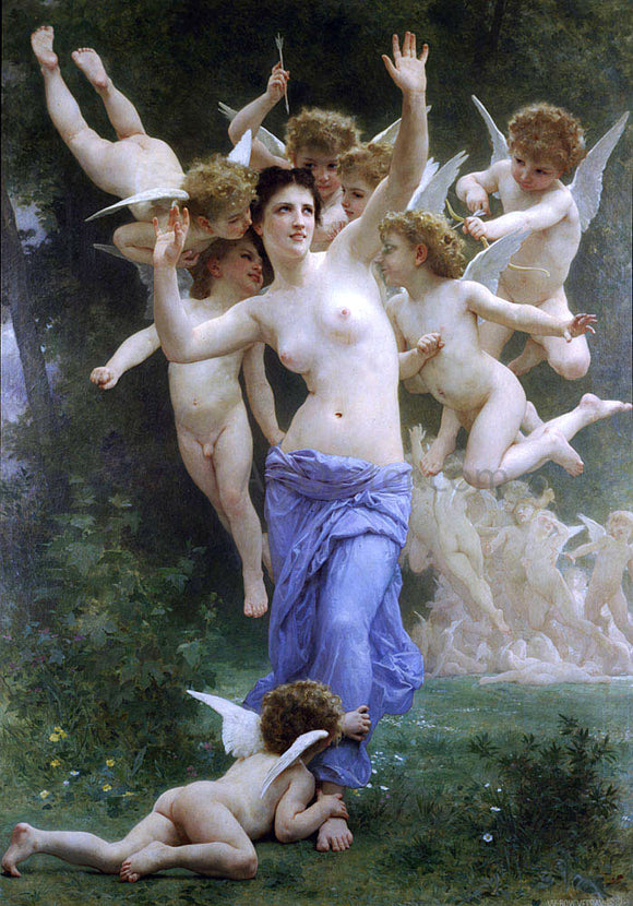  William Adolphe Bouguereau Le Guepier - Art Print