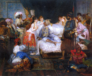  Fernand-Anne Piestre Cormon Le Harem - Art Print