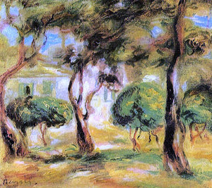  Pierre Auguste Renoir Le Jardin des Collettes - Art Print