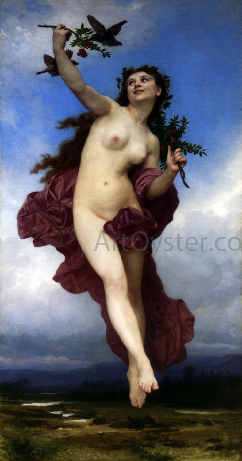  William Adolphe Bouguereau Le Jour - Art Print