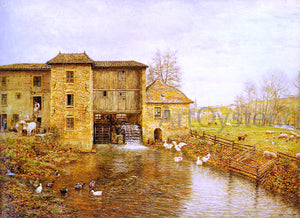  Marie Girard Le Moulin de Gatellier - Art Print