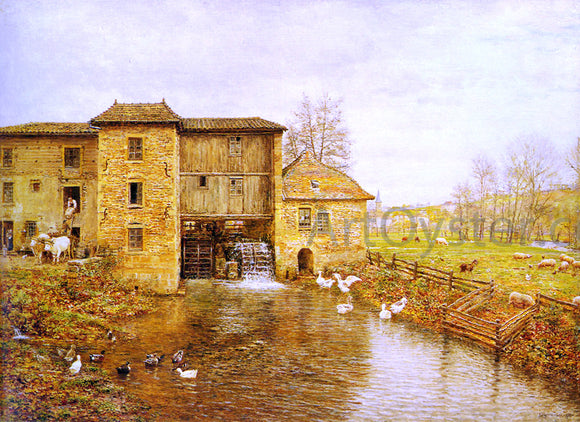  Marie Girard Le Moulin de Gatellier - Art Print