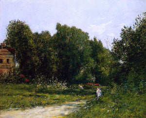  Eugene-Louis Boudin Le Parc Cordieres a Trouville - Art Print