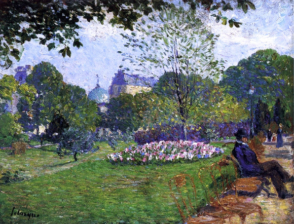  Henri Lebasque Le Parc de Saint-Cloud - Art Print