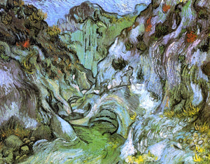  Vincent Van Gogh Le Peiroulets ravine - Art Print