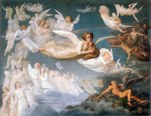  Anne-Francois-Louis Janmot Le Poeme de l'ame - Le Passage des ames - Art Print