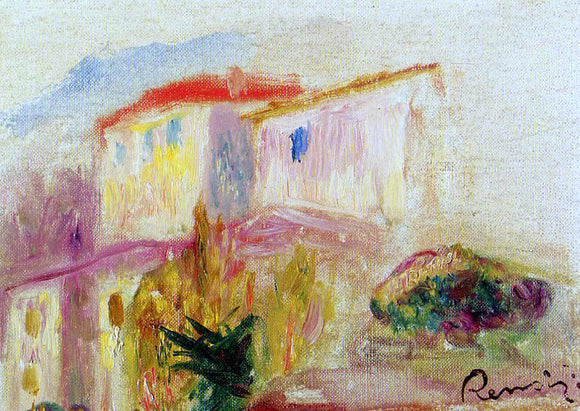  Pierre Auguste Renoir Le Poste at Cagnes (study) - Art Print