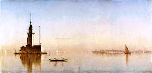  Sanford Robinson Gifford Leander's Tower on the Bosphorus - Art Print