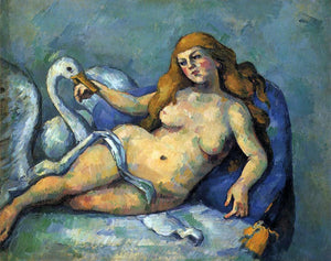  Paul Cezanne Leda and the Swan - Art Print