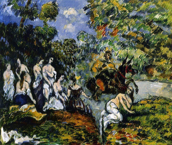  Paul Cezanne Legendery Scene - Art Print