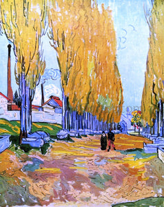  Vincent Van Gogh Les Alychamps - Art Print