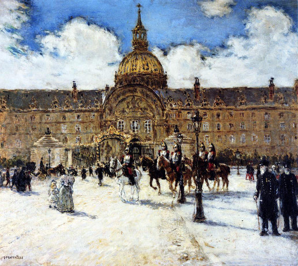  Jean-Francois Raffaelli Les Invalides: Napoleon's Tomb - Art Print