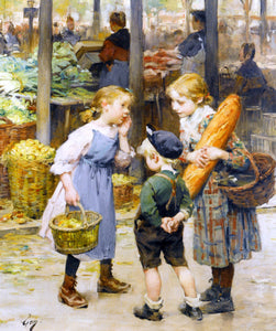  Henry Jean Geoffroy Les Petites Menageres - Art Print