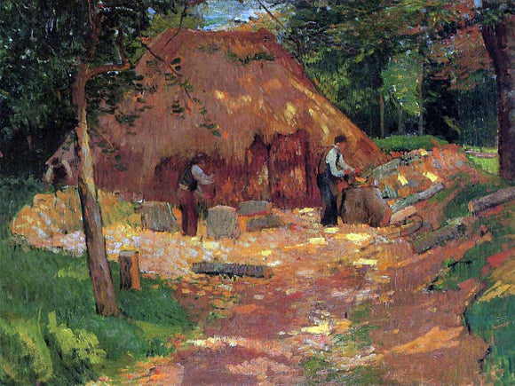  Henri Moret Les Saboriers - Art Print