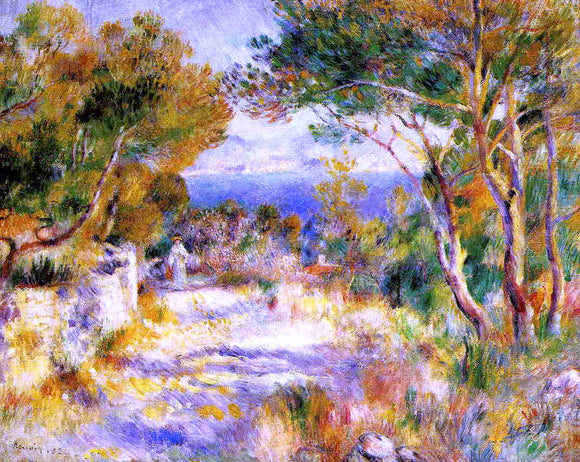  Pierre Auguste Renoir L'Estaque - Art Print