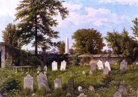 Laverinton William Trost Richards Leverington Cemetery Art Print – printoyster.com