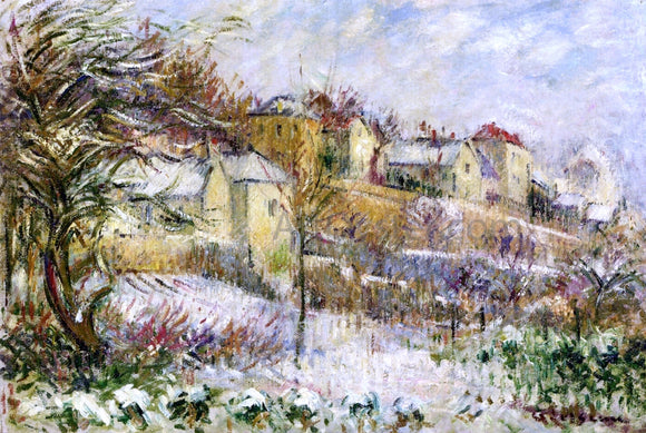  Gustave Loiseau L'Hermitage in Pontoise - Art Print