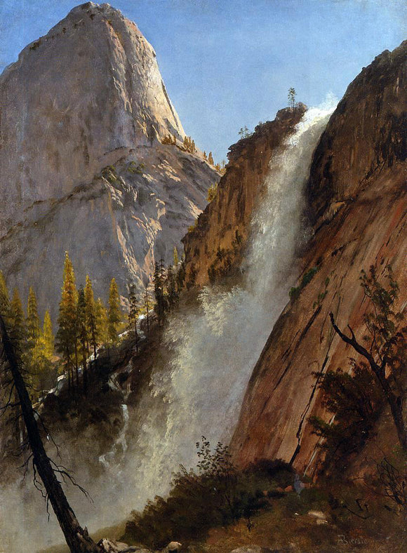  Albert Bierstadt Liberty Cam, Yosemite - Art Print