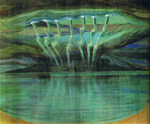  Mikalojus Ciurlionis Lightning - Art Print