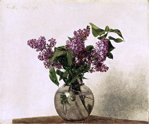  Henri Fantin-Latour Lilacs - Art Print