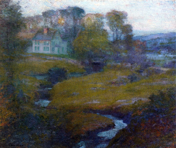  Robert Vonnoh Lingering Rain, Moon and Eventide - Art Print