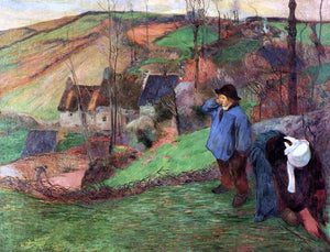  Paul Gauguin Little Breton Shepherd - Art Print