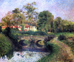  Camille Pissarro Little Bridge on the Voisne, Osny - Art Print