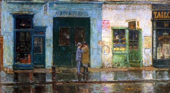  Frederick Childe Hassam Little Cobbler's Shop - Art Print