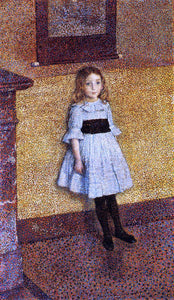  Theo Van Rysselberghe Little Denise - Art Print