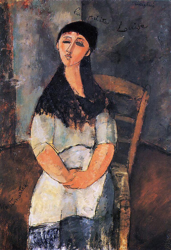  Amedeo Modigliani Little Louise - Art Print