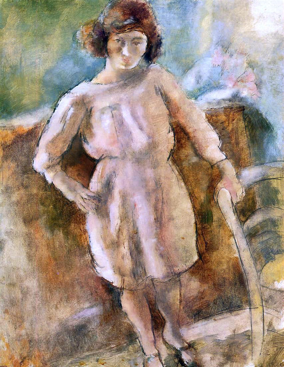  Jules Pascin Little Nana from Cassis - Art Print