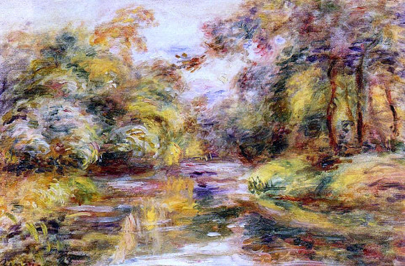  Pierre Auguste Renoir Little River - Art Print